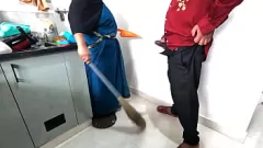 Redare Prinderea unei imagini: Bulldick smulgând în fața lui Desi Maid Sridevi