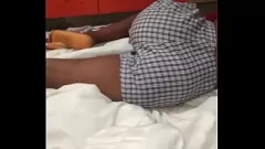 Encuentro de vapor matutino con mi hermanastra de ébano gordita