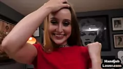 Abspielen Brünette Teen HJ Nahup POV: Amateur Handjob und Dirty Talk